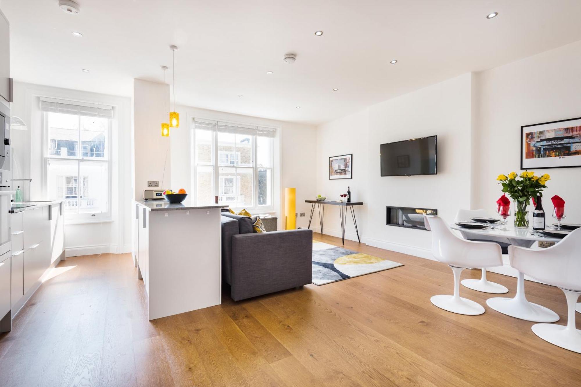 דירות לונדון Bright And Modern Earls Court Gem מראה חיצוני תמונה